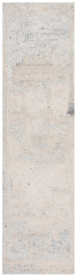 Safavieh Harvest Hand-tufted Wool & Cotton Runner Rug - Elegant Design For Timeless Home Decor & Comfort Silver ,Ivory Wool & Cotton Hvt105g-29