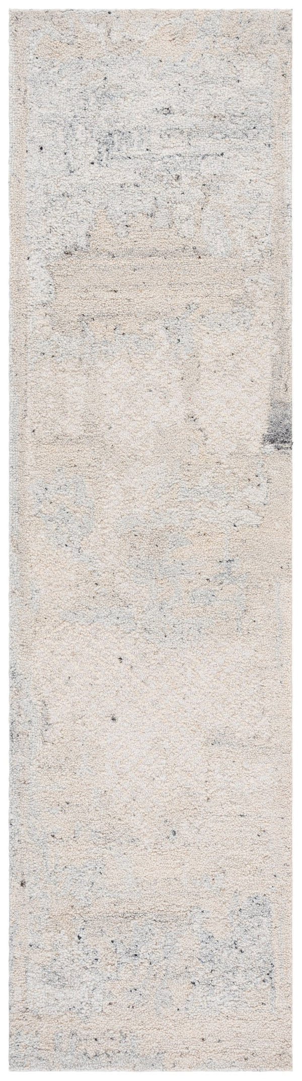 Safavieh Harvest Hand-tufted Wool & Cotton Runner Rug - Elegant Design For Timeless Home Decor & Comfort Silver ,Ivory Wool & Cotton Hvt105g-29