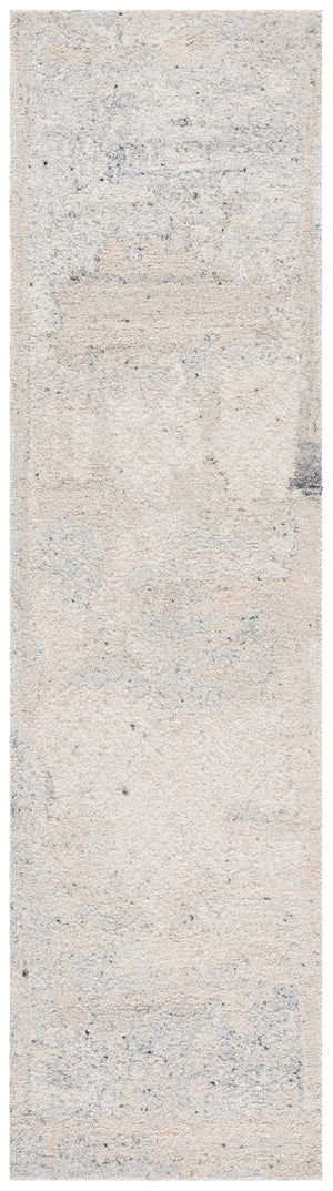 Safavieh Harvest Hand-tufted Area Rug – Elegant Wool And Cotton Blend For Luxurious Living Spaces And Comfort Silver ,Ivory Wool & Cotton Hvt105g-6