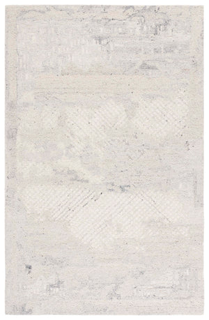 Safavieh Harvest Hand-tufted Wool & Cotton Runner Rug - Elegant Design For Timeless Home Decor & Comfort Silver ,Ivory Wool & Cotton Hvt105g-5