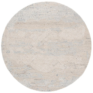 Safavieh Harvest Hand-tufted Wool & Cotton Runner Rug - Elegant Design For Timeless Home Decor & Comfort Silver ,Ivory Wool & Cotton Hvt105g-6r