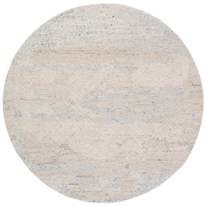 Safavieh Harvest Hand-tufted Area Rug – Elegant Wool And Cotton Blend For Luxurious Living Spaces And Comfort Silver ,Ivory Wool & Cotton Hvt105g-6