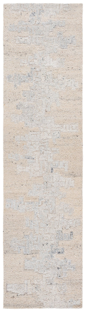 Safavieh Harvest Hand-tufted Wool And Cotton Runner Rug - Luxurious Modern Design For Elegant Spaces Beige ,Grey Wool & Cotton Hvt106b-29