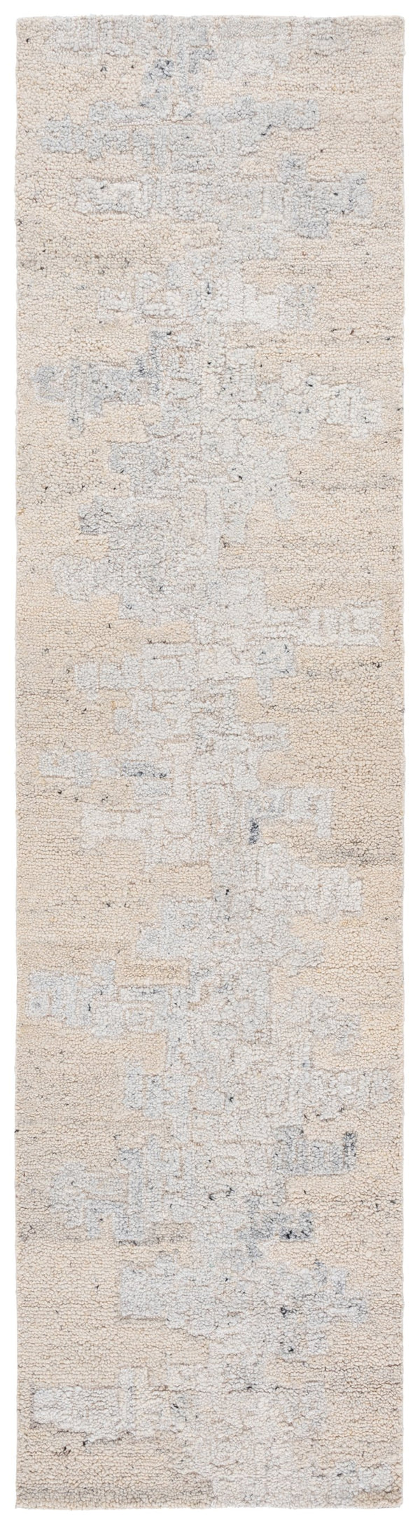Safavieh Harvest Hand-tufted Wool And Cotton Runner Rug - Luxurious Modern Design For Elegant Spaces Beige ,Grey Wool & Cotton Hvt106b-29