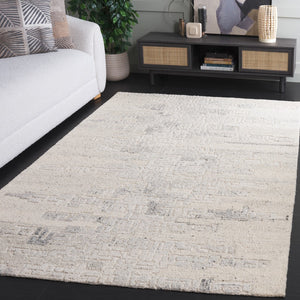 Safavieh Harvest Hand-tufted Wool And Cotton Area Rug - Artisan Crafted For Timeless Elegance In Any Room Beige ,Grey Wool & Cotton Hvt106b-3