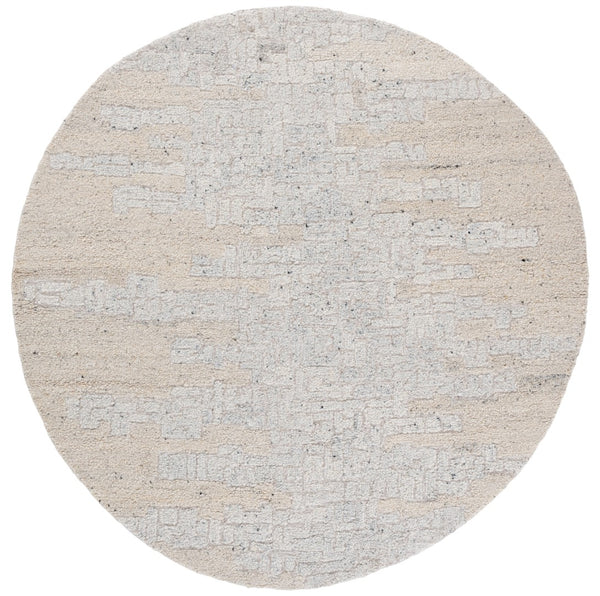 Safavieh Harvest Hand-tufted Wool And Cotton Area Rug - Artisan Crafted For Timeless Elegance In Any Room Beige ,Grey Wool & Cotton Hvt106b-3