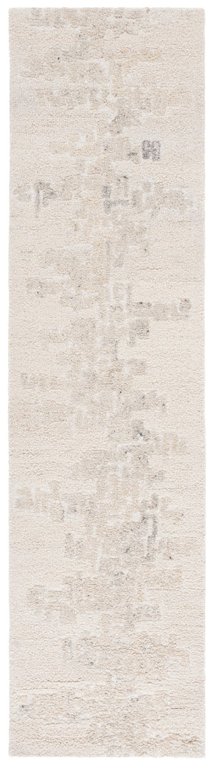 Safavieh Harvest Hand-tufted Wool And Cotton Area Rug - Artisan Crafted For Timeless Elegance In Any Room Ivory ,Grey Wool & Cotton Hvt106f-6