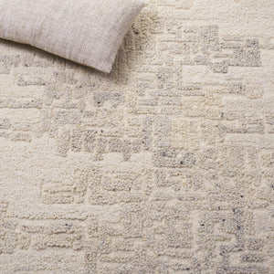 Safavieh Harvest Hand-tufted Wool And Cotton Runner Rug - Luxurious Modern Design For Elegant Spaces Ivory ,Grey Wool & Cotton Hvt106f-5