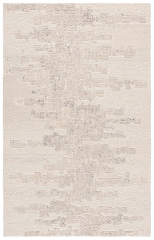 Safavieh Harvest Hand-tufted Wool And Cotton Area Rug - Artisan Crafted For Timeless Elegance In Any Room Ivory ,Grey Wool & Cotton Hvt106f-6