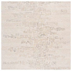 Safavieh Harvest Hand-tufted Wool And Cotton Area Rug - Artisan Crafted For Timeless Elegance In Any Room Ivory ,Grey Wool & Cotton Hvt106f-6