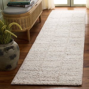 Safavieh Harvest Hand-tufted Wool And Cotton Runner Rug - Elegant Comfort For Modern Hallways And Spaces Silver ,Grey Wool & Cotton Hvt107g-29
