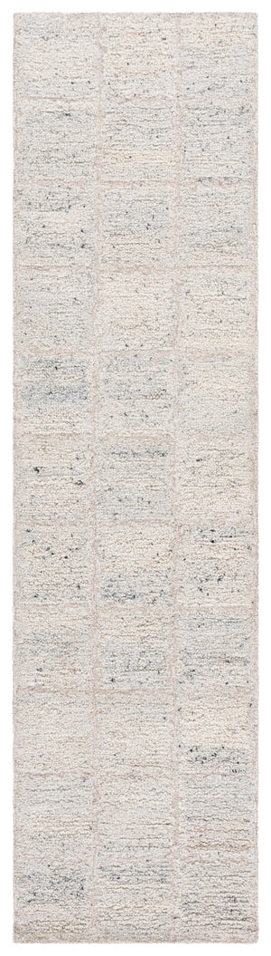 Safavieh Harvest Hand-tufted Wool And Cotton Runner Rug - Elegant Comfort For Modern Hallways And Spaces Silver ,Grey Wool & Cotton Hvt107g-29