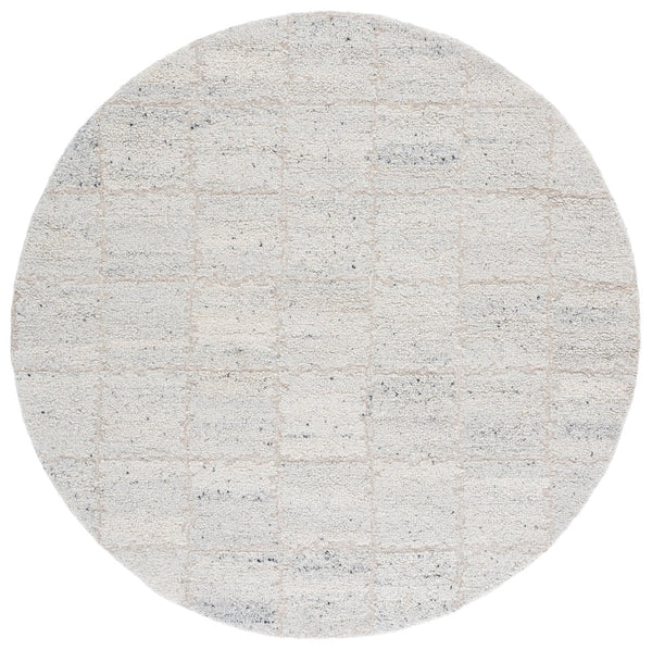 Safavieh Harvest Hand-tufted Wool And Cotton Runner Rug - Elegant Comfort For Modern Hallways And Spaces Silver ,Grey Wool & Cotton Hvt107g-6r
