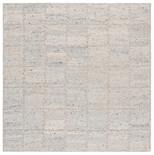 Safavieh Harvest Hand Tufted Wool & Cotton Area Rug - Sophisticated Silver And Grey Design For Chic Interiors Silver ,Grey Wool & Cotton Hvt107g-4