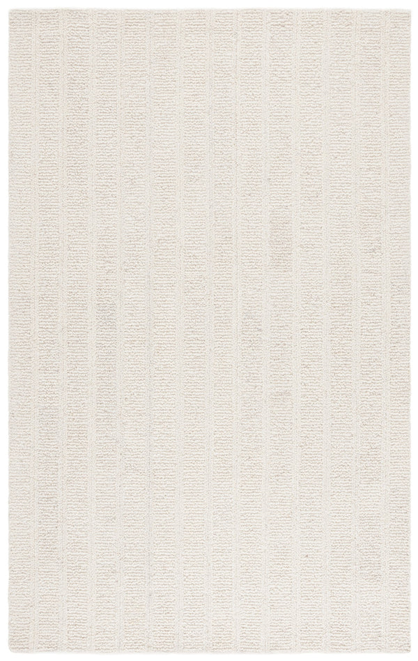 Safavieh Harvest Hand-Tufted Ivory Wool Rug — Soft 3/8" Pile, Durable Craftsmanship, Timeless Minimal Texture And Warmth 6'-0" x 9'-0" HVT108A-6