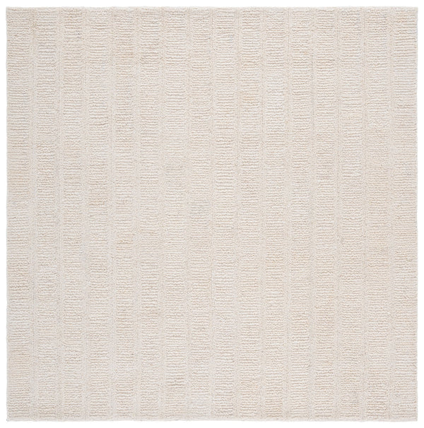 Safavieh Harvest Hand‑Tufted Ivory Wool Rug — Plush 3/8" Pile, Artisanal Indian Craft, Subtle Textured Elegance 9'-0" x 12'-0" HVT108A-9