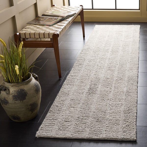 Safavieh Harvest Hand Tufted Wool Area Rug - Luxurious Comfort And Sophisticated Style For Modern Living Spaces Beige Wool Pile Hvt108b-9