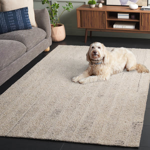 Safavieh Harvest Luxurious Hand-tufted Wool Runner Rug - Elegant Modern Design For Hallways And Living Spaces Beige Wool Pile Hvt108b-5