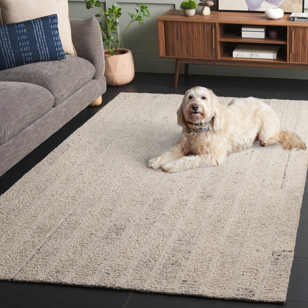 Safavieh Harvest Luxurious Hand-tufted Wool Runner Rug - Elegant Modern Design For Hallways And Living Spaces Beige Wool Pile Hvt108b-5