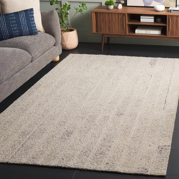 Safavieh Harvest Luxurious Hand-tufted Wool Runner Rug - Elegant Modern Design For Hallways And Living Spaces Beige Wool Pile Hvt108b-5