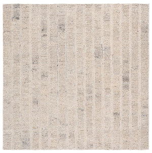Safavieh Harvest Luxurious Hand-tufted Wool Runner Rug - Elegant Modern Design For Hallways And Living Spaces Beige Wool Pile Hvt108b-6sq