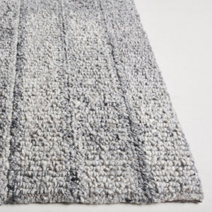 Safavieh Harvest Luxurious Hand-tufted Wool Runner Rug - Elegant Modern Design For Hallways And Living Spaces Grey Wool Pile Hvt108f-5