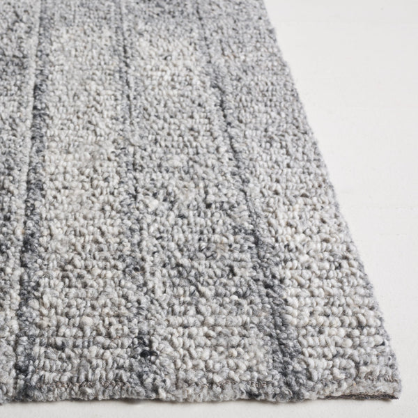 Safavieh Harvest Luxurious Hand-tufted Wool Runner Rug - Elegant Modern Design For Hallways And Living Spaces Grey Wool Pile Hvt108f-5