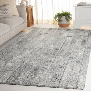 Safavieh Harvest Luxurious Hand-tufted Wool Runner Rug - Elegant Modern Design For Hallways And Living Spaces Grey Wool Pile Hvt108f-5