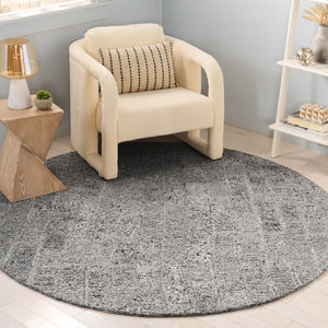 Safavieh Harvest Luxurious Hand-tufted Wool Runner Rug - Elegant Modern Design For Hallways And Living Spaces Grey Wool Pile Hvt108f-6r