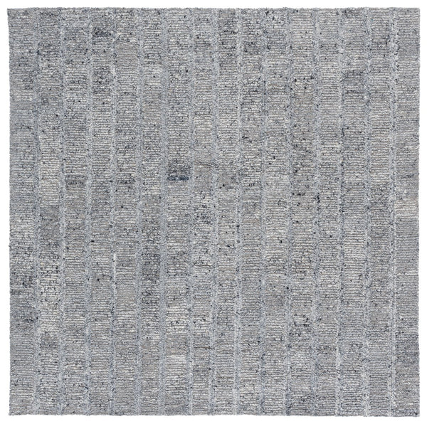 Safavieh Harvest Luxurious Hand-tufted Wool Runner Rug - Elegant Modern Design For Hallways And Living Spaces Grey Wool Pile Hvt108f-6sq