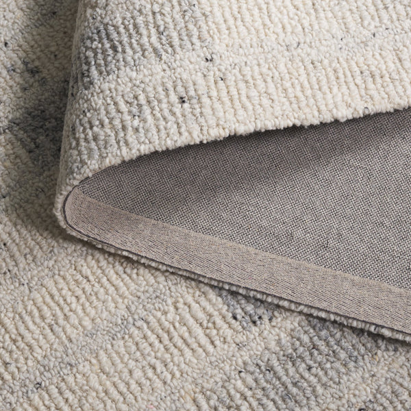 Safavieh Harvest Luxurious Hand-tufted Wool Runner Rug - Elegant Modern Design For Hallways And Living Spaces Light Grey Wool Pile Hvt108g-5