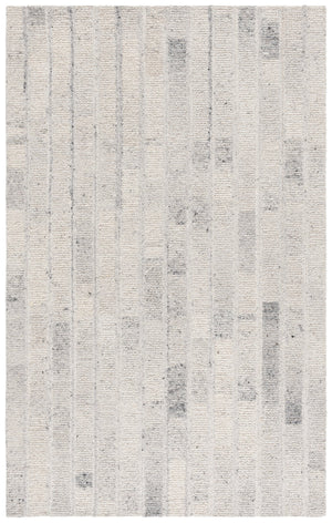 Safavieh Harvest Luxurious Hand-tufted Wool Runner Rug - Elegant Modern Design For Hallways And Living Spaces Light Grey Wool Pile Hvt108g-5