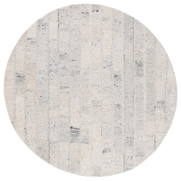 Safavieh Harvest Hand Tufted Wool Area Rug - Luxurious Comfort And Sophisticated Style For Modern Living Spaces Light Grey Wool Pile Hvt108g-6