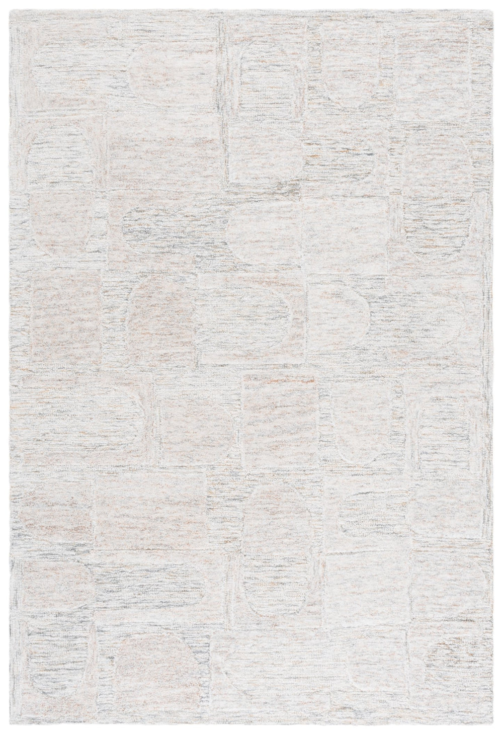 Safavieh Harvest Stylish Runner Area Rug - Hand-tufted Wool, Modern Design, Durable, Perfect Home Centerpiece Blue ,Grey Wool Pile Hvt110m-6sq