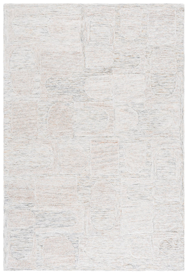 Safavieh Harvest Stylish Runner Area Rug - Hand-tufted Wool, Modern Design, Durable, Perfect Home Centerpiece Grey ,Rust Wool Pile Hvt110f-5