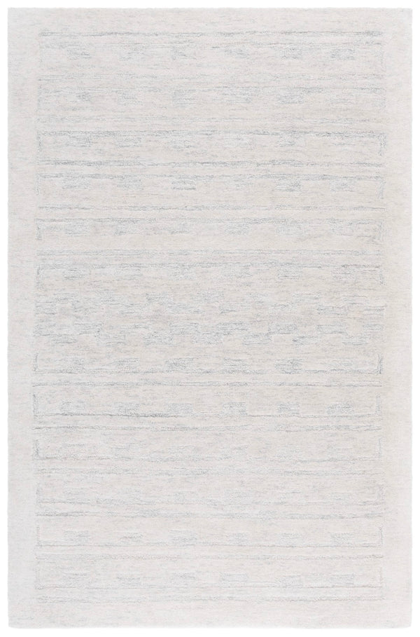 Safavieh Harvest Modern Area Rug - Hand Tufted Wool, Elegant Design For Any Room, Timeless Craftsmanship Grey ,Beige Wool Pile Hvt111f-3