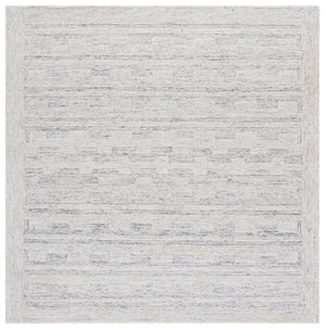 Safavieh Harvest Luxurious Hand Tufted Wool Runner Rug - Elevate Your Space With Timeless Elegance & Style Grey ,Beige Wool Pile Hvt111f-6sq