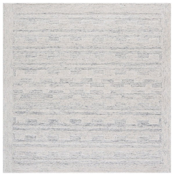 Safavieh Harvest Modern Area Rug - Hand Tufted Wool, Elegant Design For Any Room, Timeless Craftsmanship Grey ,Beige Wool Pile Hvt111f-3