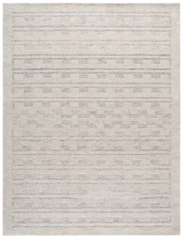 Safavieh Harvest Luxurious Hand Tufted Wool Runner Rug - Elevate Your Space With Timeless Elegance & Style Grey ,Beige Wool Pile Hvt111f-8