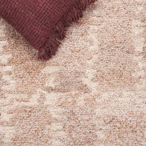 Safavieh Harvest Contemporary Area Rug - Hand Tufted Luxury For Modern Elegance In Any Room Decor Beige 80% Polyester,20% Wool Hvt113b-6