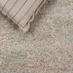 Safavieh Harvest Elegant Runner Rug For Hallway - Modern Hand-tufted Design, Soft Polyester & Wool Blend Green ,Beige 80% Polyester,20% Wool Hvt113y-5