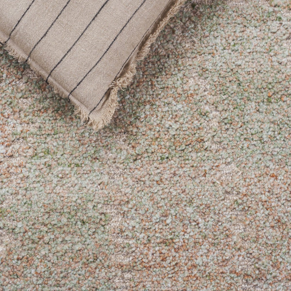 Safavieh Harvest Contemporary Area Rug - Hand Tufted Luxury For Modern Elegance In Any Room Decor Green ,Beige 80% Polyester,20% Wool Hvt113y-9