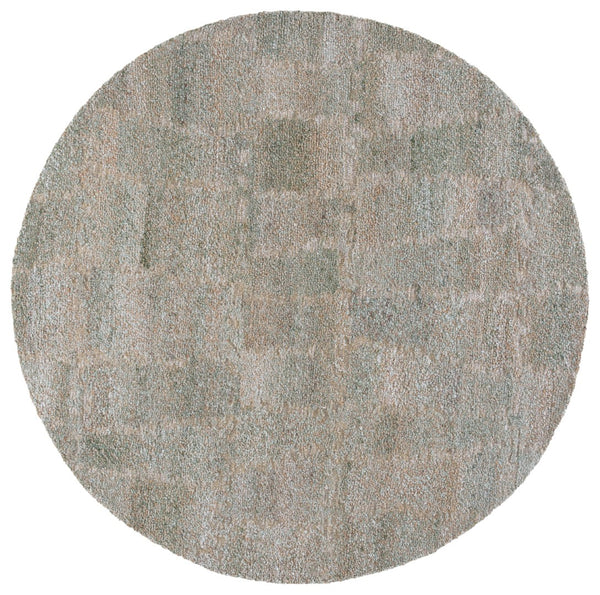 Safavieh Harvest Contemporary Area Rug - Hand Tufted Luxury For Modern Elegance In Any Room Decor Green ,Beige 80% Polyester,20% Wool Hvt113y-9