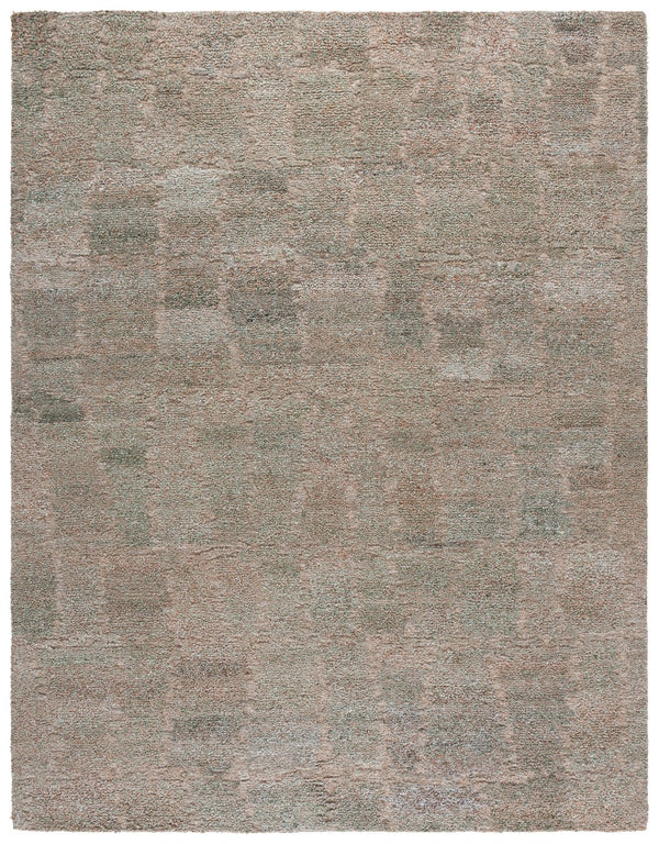 Safavieh Harvest Elegant Runner Rug For Hallway - Modern Hand-tufted Design, Soft Polyester & Wool Blend Green ,Beige 80% Polyester,20% Wool Hvt113y-8
