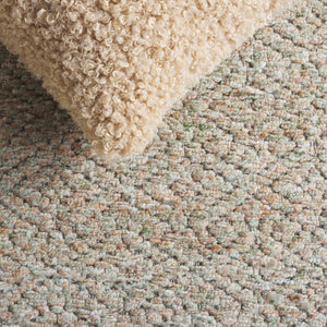 Safavieh Harvest Modern Handwoven Runner Rug - Elegant Design For Hallways, Entryways & Timeless Style Green ,Beige Polyester Pile Hvt114y-5