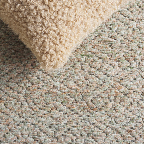 Safavieh Harvest Modern Handwoven Runner Rug - Elegant Design For Hallways, Entryways & Timeless Style Green ,Beige Polyester Pile Hvt114y-5