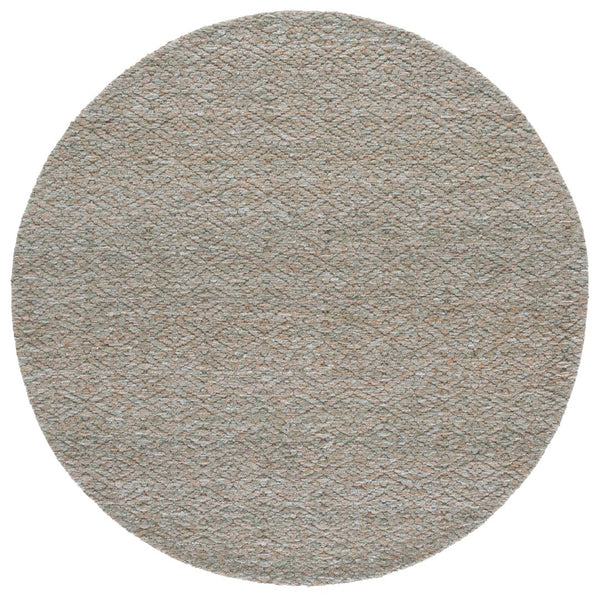 Safavieh Harvest Hand-woven Area Rug - Elegant Minimalist Design For Modern Living Spaces, Soft Polyester Pile Green ,Beige Polyester Pile Hvt114y-9