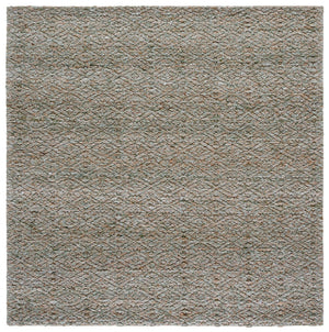 Safavieh Harvest Modern Handwoven Runner Rug - Elegant Design For Hallways, Entryways & Timeless Style Green ,Beige Polyester Pile Hvt114y-6sq