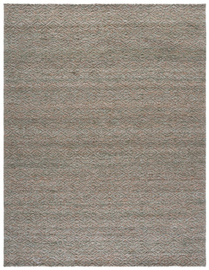 Safavieh Harvest Hand-woven Area Rug - Elegant Minimalist Design For Modern Living Spaces, Soft Polyester Pile Green ,Beige Polyester Pile Hvt114y-9