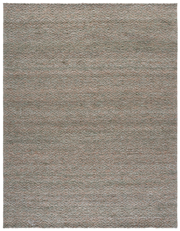 Safavieh Harvest Hand-woven Area Rug - Elegant Minimalist Design For Modern Living Spaces, Soft Polyester Pile Green ,Beige Polyester Pile Hvt114y-9